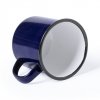 Tasse En Métal 380ml WILEM Bleu à L'intérieur Tasse En Métal 380ml WILEM Bleu à L'intérieur