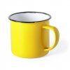 Tasse En Métal 380ml WILEM Jaune Tasse En Métal 380ml WILEM Jaune