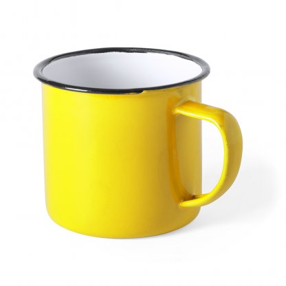 Tasse En Métal 380ml WILEM Jaune