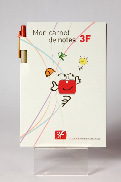 Bloc Notes En Carton Et Papier Recyclé BLOCECRITURE De Face