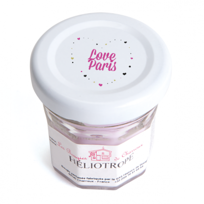 Bougie Parfumée Petit Pot 110g MINI CHARROUX Heliotrope Avec Marquage