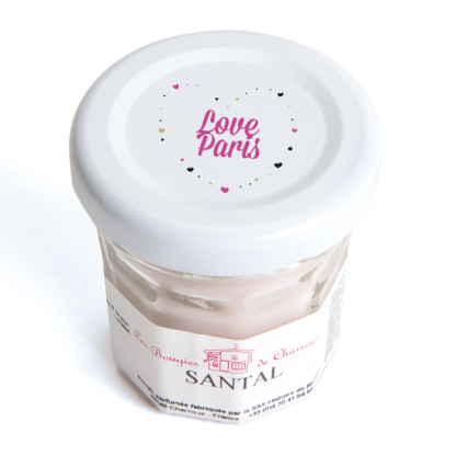 Bougie Parfumée Petit Pot 110g MINI CHARROUX Santal Avec Marquage
