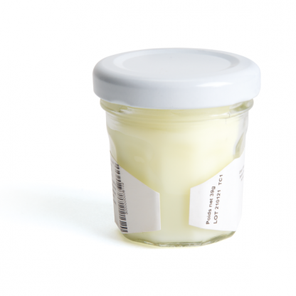Bougie Parfumée Petit Pot 110g MINI CHARROUX Tarte Au Citron De Dos