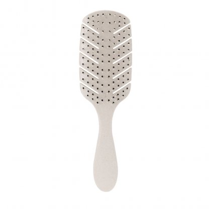 Brosse Démêlante En Paille De Blé SILAND De Dos