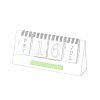 Calendrier Perpétuel De Bureau En Carton Recyclé GADNER Zone De Marquage