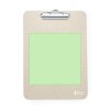 Clip Board A4 En Paille De Blé REYMON Zone De Marquage De Face 180 X 180 Mm