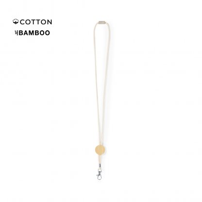 Cordon Tour De Cou En Coton Et Bambou GIBONS Photo Principale