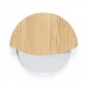 Coupe Pizzas En Acier Inoxydable Et Bambou TITOX Photo Principale