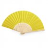 Éventail En Bambou Souple Et Polyester KRONIX Jaune Éventail En Bambou Souple Et Polyester KRONIX Jaune