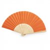 Éventail En Bambou Souple Et Polyester KRONIX Orange Éventail En Bambou Souple Et Polyester KRONIX Orange