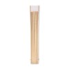 Éventail En Bois Et Polyester WOODFAN BLANC FERMÉ