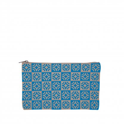 Pochette Ordinateur 10,2 En Coton Recyclé 220g HOUSSE Naturel Avec Marquage