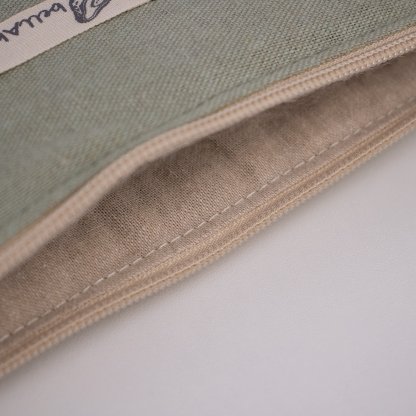 Pochette Ordinateur 14 En Coton Recyclé 220g ORDY Naturel Detaillé