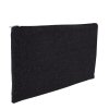 Pochette Ordinateur 14 En Coton Recyclé 220g ORDY Noir De Côté Pochette Ordinateur 14 En Coton Recyclé 220g ORDY Noir De Côté