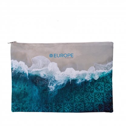 Pochette Ordinateur 14 En Polyester Recyclé POETE Avec Marquage