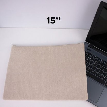 Pochette Ordinateur 15 En Coton Recyclé 220g PICY