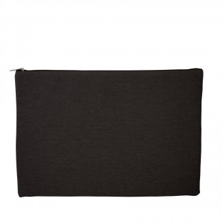 Pochette ordinateur 15 pouces avec logo en coton recyclé - 220g - PICY