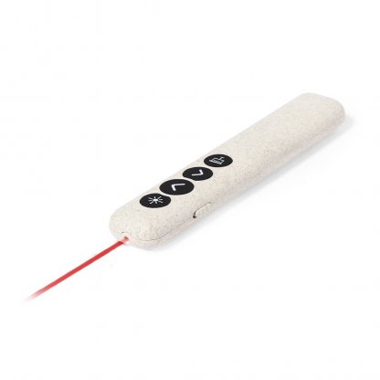 Pointeur Laser Présentateur En Paille De Blé LESI Avec Laser Activé