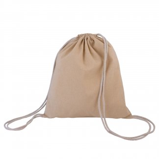 Gym bag personnalisable en coton recyclé - 150g - BIHLAI