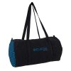 Sac De Sport Polochon En Coton Recyclé 220g FIT Noir Avec Marquage 2 Sac De Sport Polochon En Coton Recyclé 220g FIT Noir Avec Marquage 2