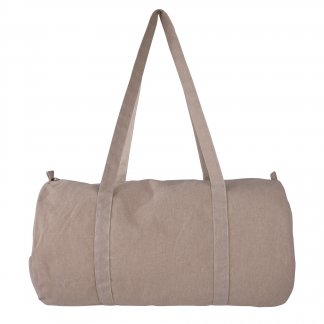 Sac de sport personnalisable polochon en coton recyclé - 220g - FIT