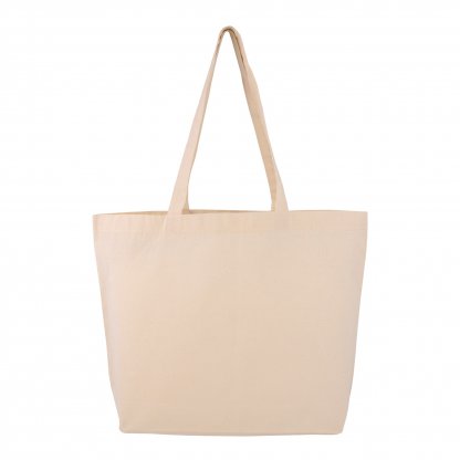 Sac Shopping Avec Fond En Coton Bio 150g 45x35x10cm SUZAN Photo Principale