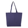 Sac Shopping Avec Fond En Coton Recyclé 220g 45x35x10cm AYA Exemple De Couleur Pantone Bleu Sac Shopping Avec Fond En Coton Recyclé 220g 45x35x10cm AYA Exemple De Couleur Pantone Bleu