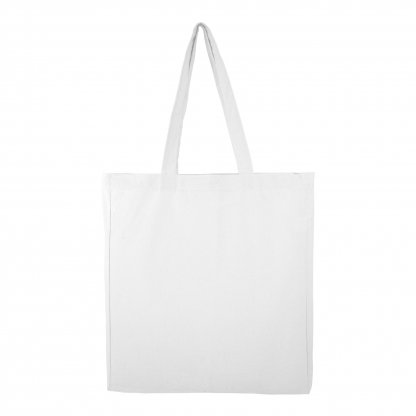 Sac Shopping En Coton BIO 150g 37x41x10cm KADI Blanc