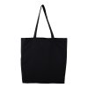 Sac Shopping En Coton Bio 240g 37x41x10cm SAK Noir
