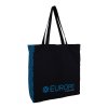 Sac Shopping En Coton Bio 240g 37x41x10cm SAK Noir Avec Marquage
