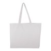 Sac Shopping En Coton Naturel 150g 40x35x10cm BAGGY Blanc