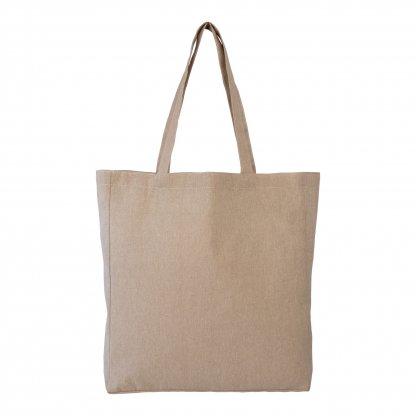Sac Shopping En Coton Recyclé 220g 37x41x10cm SABABAC Naturel