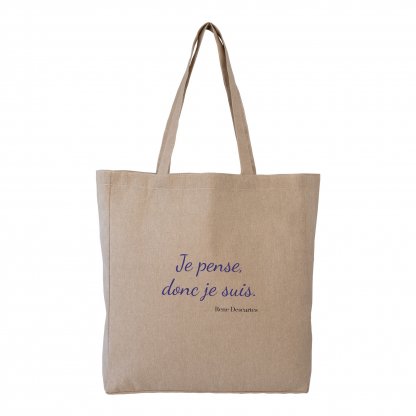 Sac Shopping En Coton Recyclé 220g 37x41x10cm SABABAC Photo Principale