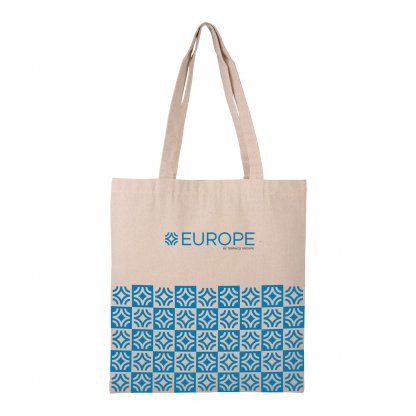 Tote Bag En Coton Bio 240g 37x41cm BIBIO Naturel Avec Marquage