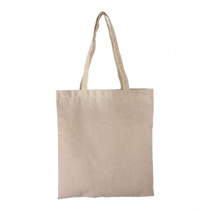 Tote Bag En Coton Recyclé 220g 37x41cm TOTO Naturel