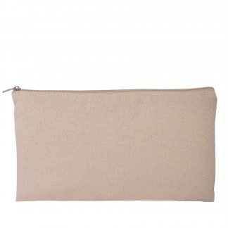 Trousse plate personnalisée en coton bio - 240g - MAKEUP