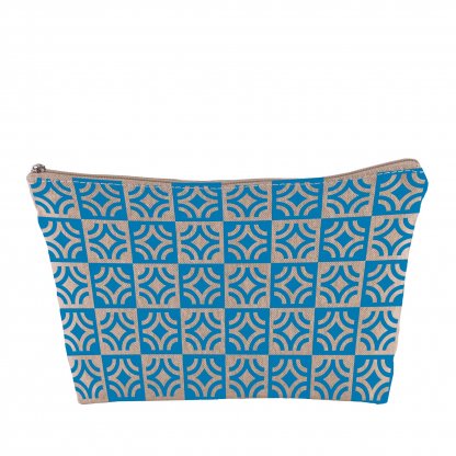 Trousse Soufflet En Coton Recyclé 220g EMILY Naturel Avec Marquage