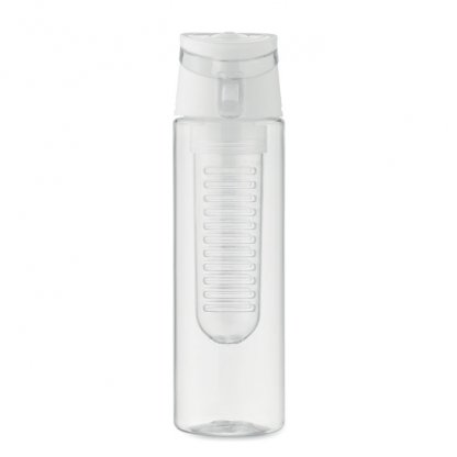 Bouteille à Infusion En RPET 500ml SPORTTLE Bouteille Blanche De Face