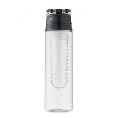 Bouteille à Infusion En RPET 500ml SPORTTLE Bouteille Noir De Dos