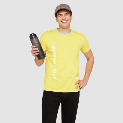 Bouteille De Sport En PET Recyclé 1L LEVEL Avec Homme
