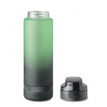 Bouteille De Sport En PET Recyclé 1L LEVEL Dos Vert