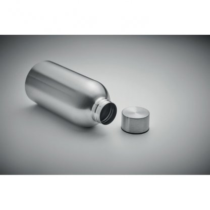 Bouteille En Acier Inoxydable Recyclé 500ml ATHENA MID Gris Couché