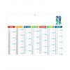 Calendrier Arlequin 7 Mois Par Face Verso BANCAIRE Calendrier Arlequin 7 Mois Par Face Verso BANCAIRE