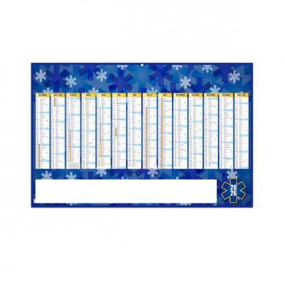 Calendrier Croix Bleu Maxi 14 Mois Recto BANCAIRE