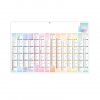 Calendrier Pastel Maxi 14 Mois Recto BANCAIRE
