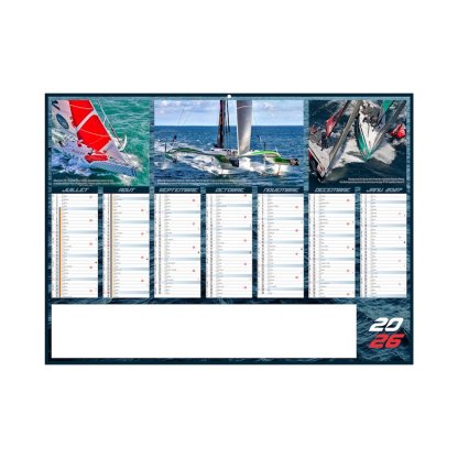 Calendrier Voile 7 Mois Par Face Verso BANCAIRE