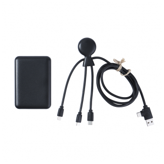Pack de charge pour voyage personnalisable en plastique recyclé - MR BIO PACK EPSILON