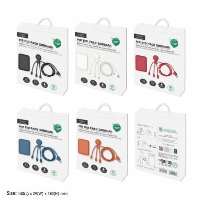 Pack De Charge Pour Voyage En Plastique Recyclé MR BIO PACK EPSILON Packs D'envoi