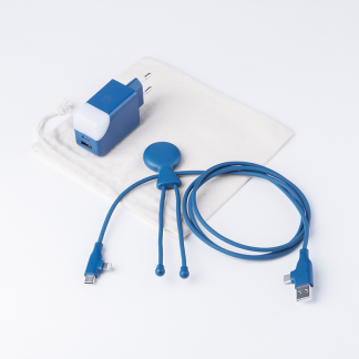 Pack de charge pratique personnalisé en plastique recyclé - MOBILITY