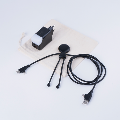 Pack De Charge Pratique En Plastique Recyclé MOBILITY Pack Noir